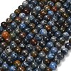 Natural Dumortierite Beads Strands X-G-F826-A01-4mm-3