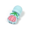 Flower Food Grade Silicone Focal Beads SIL-A011-03B-02-2