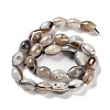 Natural Eye Agate Beads Strands G-NH0019-D02-02-2