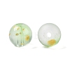 Frosted Baking Paint Glass Beads X1-DGLA-N005-8mm-08-3