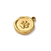 304 Stainless Steel Pendants X-STAS-I348-02G-01-2
