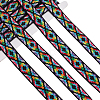 5.4M Vintage Jacquard Polyester Ribbon OCOR-CY0004-49-1
