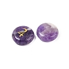 10Pcs 10 Styles Natural Amethyst Cabochons G-G193-03B-2