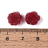 Dyed Natural White Jade Carved Beads G-Q601-41B-02-3