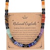 Chakra Natural Mixed Stone Heishi Beaded Necklaces MA5809-1-1