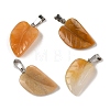 Natural Topaz Jade Pendants G-B127-01P-06-2