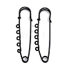 Ion Plating(IP) 304 Stainless Steel Safety Pins Brooch Findings STAS-K252-05C-EB-1