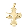 Easter Brass Pendants KK-E802-19G-A-1
