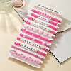 12Pcs Mother's Day Polymer Clay & Plastic & Acrylic & Glass Beaded Stretch Bracelets Set for Women FS-WG6B295-09-1