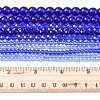 Electroplate Glass Beads Strands EGLA-FS0001-42D-5