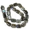 Natural Labradorite Beads Strands G-P544-B08-01-3