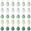 70Pcs 5 Colors Glass Pearl Pendants PALLOY-TAC0320-2