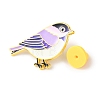 Golden Bird Enamel Pins JEWB-K031-01C-G-3