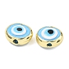 Handmade Evil Eye Lampwork Beads LAMP-D006-08G-08-2