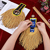 Polyester Tassel Epaulettes AJEW-WH0481-520C-4