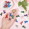  30Pcs 5 Colors Awareness Ribbon Enamel Pin JEWB-NB0001-20-3