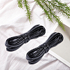 2 Bundles Flat PU Leather Braided Cord OCOR-CL0001-18C-7