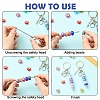 DIY Keychain Makings Kits DIY-YW0018-27-4