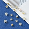12Pcs 3 Size TPE Plastic Ear Nuts KY-YW0001-53-4