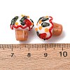 Handmade Bumpy Lampwork Beads LA-CBAE4A5-02A-3