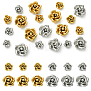 20Pcs 4 Styles 304 Stainless Steel Beads STAS-YW0003-54-1