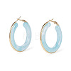 1 Pair 304 Stainless Steel Hoop Earrings EJEW-TA0001-89D-2