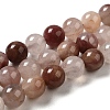 Natural Strawberry Quartz Beads Strands G-H298-A03-04-1