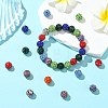 30Pcs Pave Disco Ball Beads RB-YW0001-14K-4