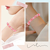 5 Colors Transparent Acrylic Beads MACR-PA0001-03C-02-5