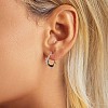 925 Sterling Silver Hoop Earrings FS-WG50B15-01-1