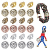 Unicraftale 12Pcs Helmet Alloy Beads FIND-UN0003-01-1