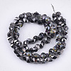 Electroplate Glass Beads Strands EGLA-S179-03A-D02-2
