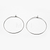 316 Surgical Stainless Steel Hoop Earrings Findings STAS-F149-32P-D-2