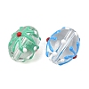 Transparent Glass Enamel Beads GL-CBA4370-11-4