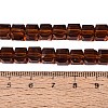 Transparent Glass Beads Strands GLAA-R041-8x8mm-A09-4