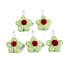 Handmade Lampwork Pendants LAMP-Q039-21K-1