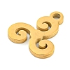 304 Stainless Steel Charms STAS-Z076-01G-03-2