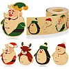 Christmas Theme Cartoon Paper Stickers STIC-P013-09A-1