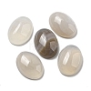 Natural Grey Agate Gemstone Cabochons G-C115-01A-26-1