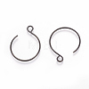 304 Stainless Steel Earring Hooks X-STAS-L216-02A-B-1