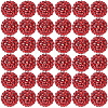 50Pcs Resin Rhinestone Beads RESI-PA0001-45D-7