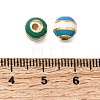 Brass Enamel Beads KK-CBA0E55-02A-G-3