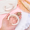 Opaque Acrylic Cuff Bangles for Women BJEW-WH0032-028B-3