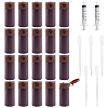 20Pcs Plastic Flip Travel Squeeze Bottles MRMJ-BC0003-57B-1