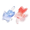 Luminous Transparent Resin Cabochons CRES-L045-17-4