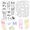 Globleland PVC Plastic Stamps DIY-GL0002-10-1