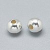 925 Sterling Silver Beads STER-T002-238S-9mm-2