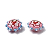 Baking Paint Glass Enamel Beads LAMP-K039-34H-3