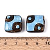 Handmade Porcelain Ceramic Beads PORC-T135-05G-3