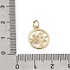 Brass Micro Pave Colorful Cubic Zirconia Charms CU-L001-12G-02-3